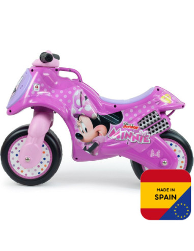 INJUSA Myszka Minnie Jeździk Motor Rowerek Biegowy