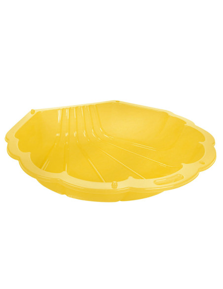 WOOPIE Piaskownica Muszelka Żółta Zamykana 2w1 Basen Suchy