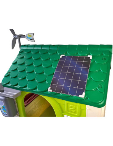 Feber Domek ogrodowy Eco Karmnik Segregacja Odpadów Imitacja Panelu Słonecznego