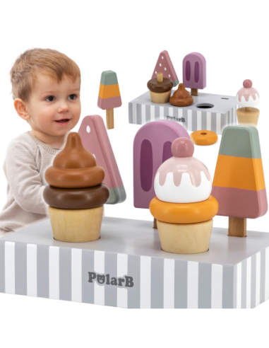 VIGA PolarB Lody na Patyku ze Stojakiem 5 szt.