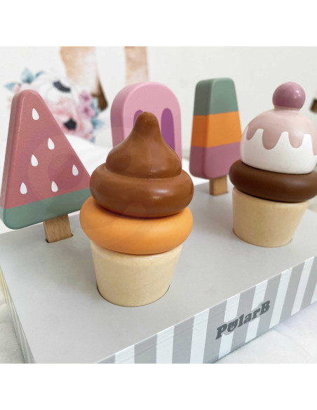 VIGA PolarB Lody na Patyku ze Stojakiem 5 szt.