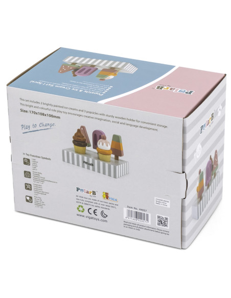 VIGA PolarB Lody na Patyku ze Stojakiem 5 szt.