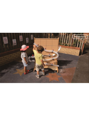 MASTERKIDZ Drewniana Tablica STEM Wolnostojąca