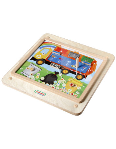 MASTERKIDZ Tablica Edukacyjna Segregacja Odpadów