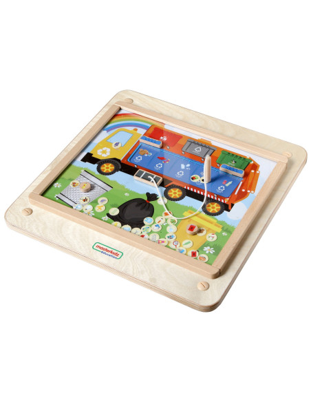 MASTERKIDZ Tablica Edukacyjna Segregacja Odpadów