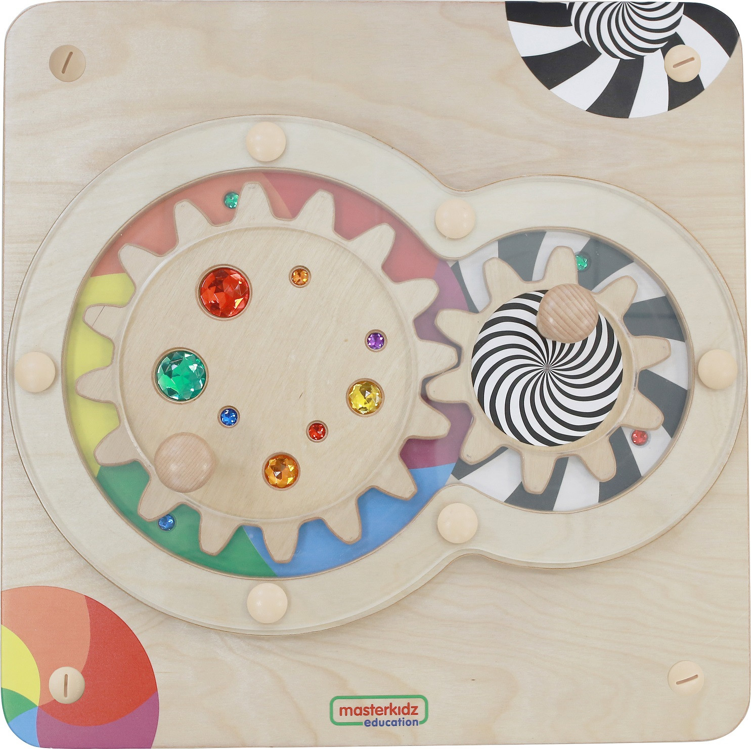 Tablica edukacyjna koordynacja rąk trening montessori - 11 z 16