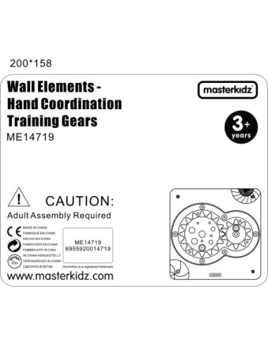 MASTERKIDZ Tablica Edukacyjna Koordynacja Rąk Trening