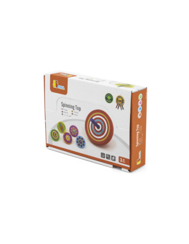 VIGA Kolorowy Bączek drewniany 1szt