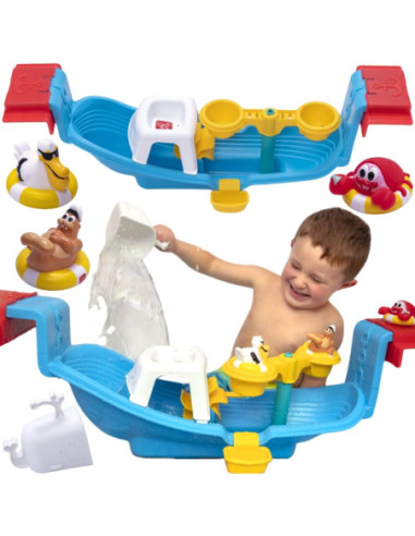Step2 Zestaw Statek do Kąpieli z Deszczownicą + Akcesoria