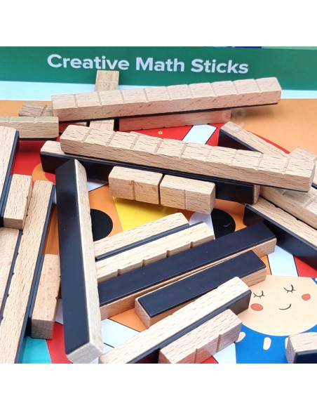 Tooky Toy Układanka Gra Logiczna Łamigłówki Klocki Magnetyczne dla Dzieci 49 el.