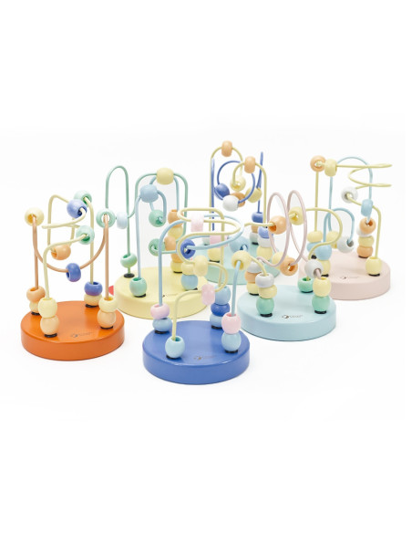 CLASSIC WORLD Pętla Motoryczna Logiczna Przeplatanka Edukacyjna Labirynt dla Dzieci 1 szt.