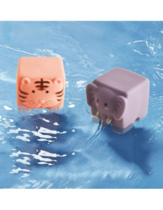 WOOPIE Klocki Sensoryczne Układanka do Ściskania Dźwięk Nauka Liczenia 12 el. 2