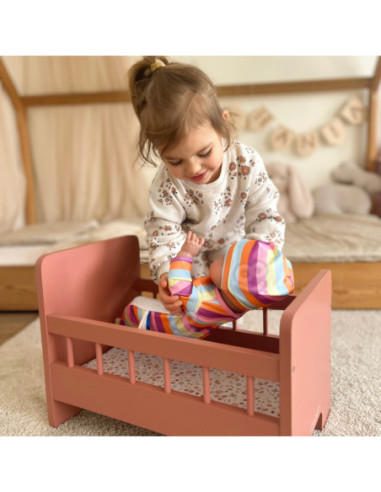 WOOPIE Ubranko dla Lalki Zestaw Pajacyk Body Jednorożec Czapeczka 43 cm