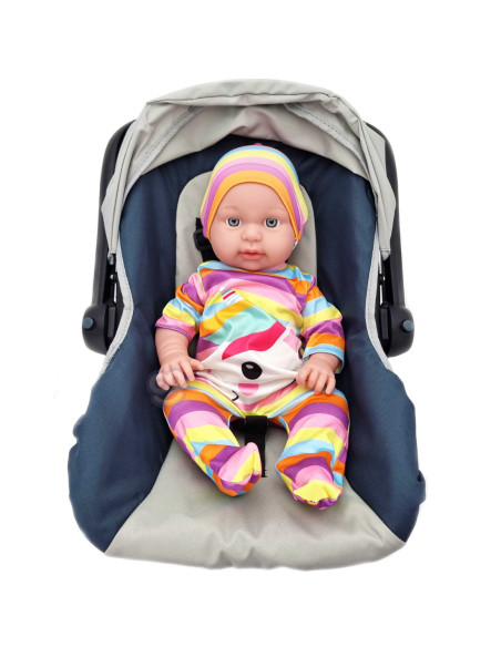 WOOPIE Ubranko dla Lalki Zestaw Pajacyk Body Jednorożec Czapeczka 43 cm