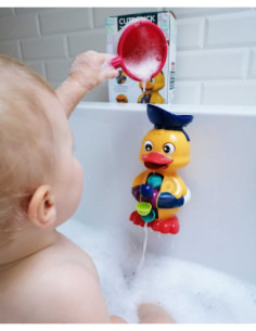 WOOPIE Kaczuszka Zabawka Wodna do Kąpieli Kołowrotek Przelewowa 2