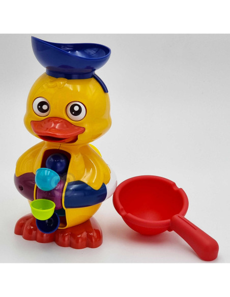 WOOPIE Kaczuszka Zabawka Wodna do Kąpieli Kołowrotek Przelewowa