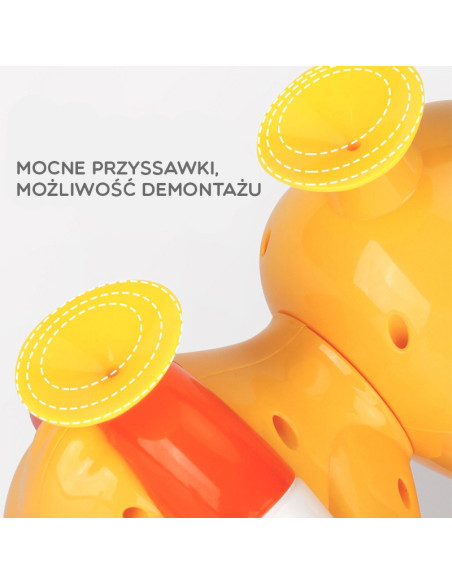 WOOPIE Kaczuszka Zabawka Wodna do Kąpieli Kołowrotek Przelewowa