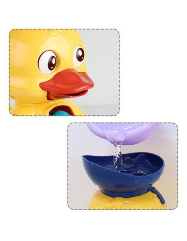 WOOPIE Kaczuszka Zabawka Wodna do Kąpieli Kołowrotek Przelewowa