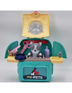 WOOPIE Pies Przenosny Zestaw Pielęgnacyjny 2w1 w Plecaku Transporter 2