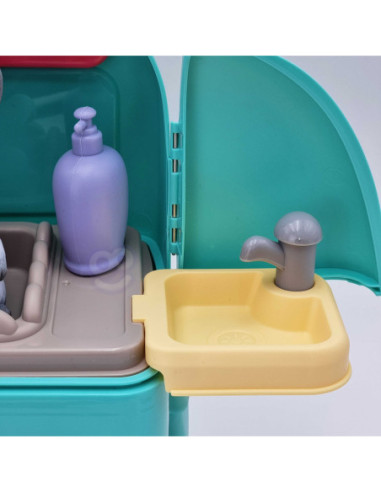 WOOPIE Pies Przenosny Zestaw Pielęgnacyjny 2w1 w Plecaku Transporter