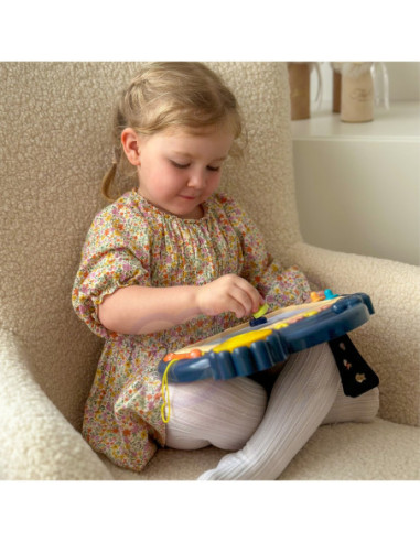 WOOPIE Znikopis Tablica Magnetyczna Kolorowa Stempelki