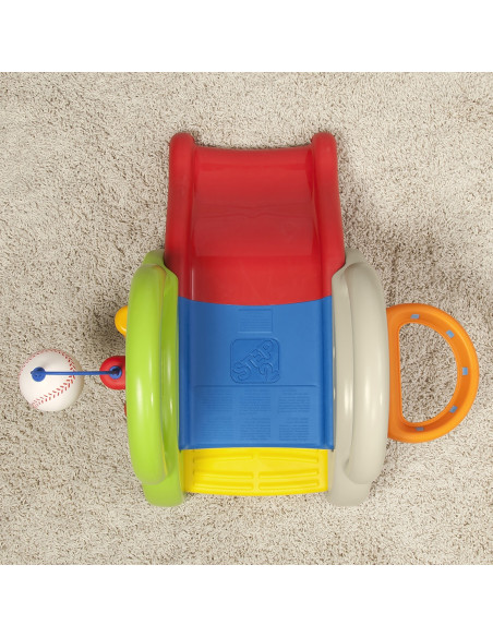 STEP2 Plac Zabaw Dla Dzieci Centrum Aktywności Zjeżdżalnia Koszykówka Baseball