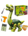 WOOPIE Dinozaur do Skręcania Zestaw Konstrukcyjny + Wiertarka 31 el.