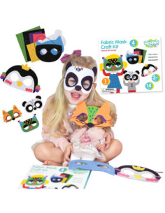 WOOPIE ART&FUN Zestaw Kreatywny Plastyczny Fabryka Masek Party w Lesie