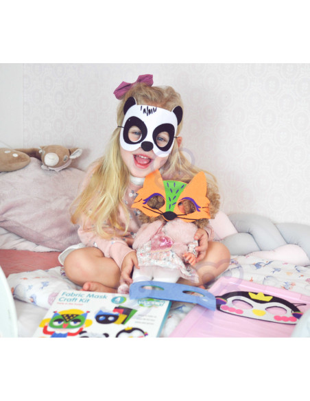 WOOPIE ART&FUN Zestaw Kreatywny Plastyczny Fabryka Masek Party w Lesie