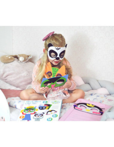 WOOPIE ART&FUN Zestaw Kreatywny Plastyczny Fabryka Masek Party w Lesie