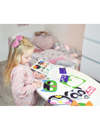 WOOPIE ART&FUN Zestaw Kreatywny Plastyczny Fabryka Masek Party w Lesie