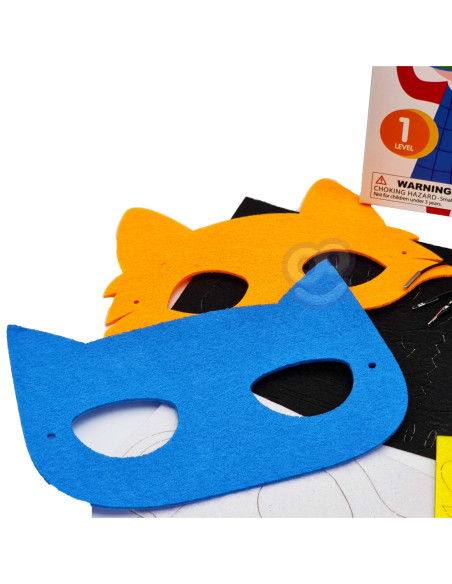 WOOPIE ART&FUN Zestaw Kreatywny Plastyczny Fabryka Masek Party w Lesie