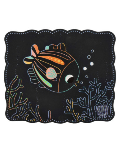 WOOPIE ART&FUN Zestaw Kreatywny Wydrapywanki dla Dzieci 7 el.