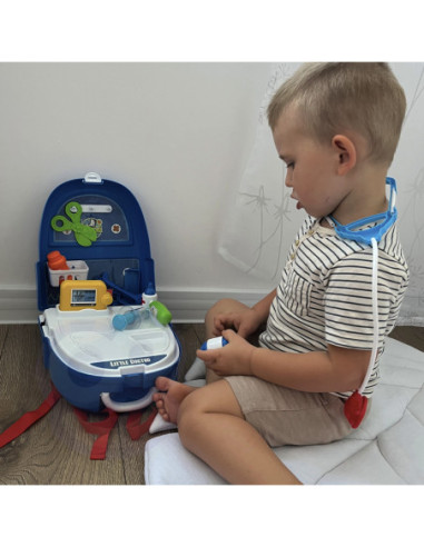 WOOPIE Zestaw Małego Lekarza w Plecaku 20 el.