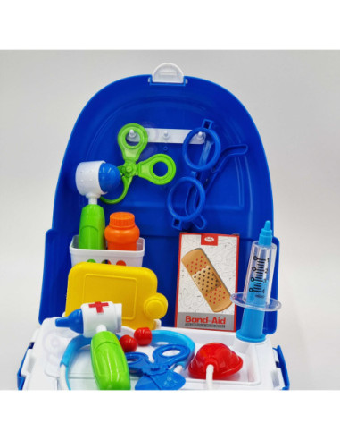 WOOPIE Zestaw Małego Lekarza w Plecaku 20 el.