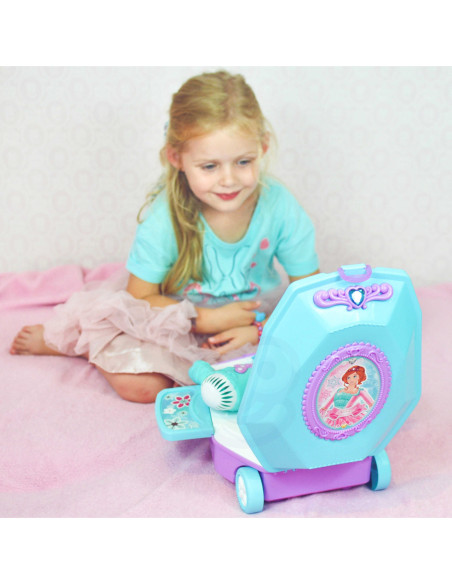 WOOPIE Toaletka dla Dziewczynki 2w1 Salon Piękności w Walizce