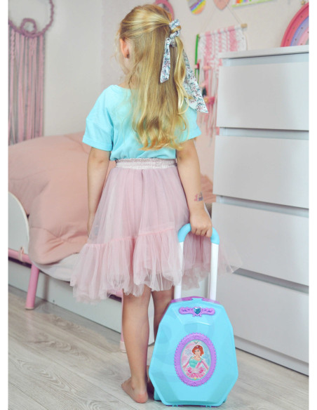 WOOPIE Toaletka dla Dziewczynki 2w1 Salon Piękności w Walizce