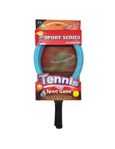 WOOPIE Rakietki do Tenisa Badminton dla Dzieci Zestaw + Piłka Lotka
