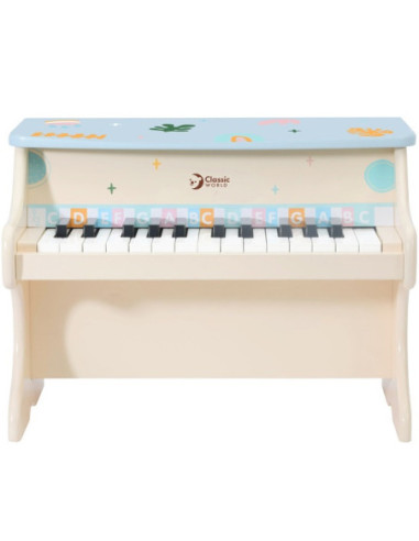 CLASSIC WORLD Pianino Muzyczne dla Dzieci Nauka Gry + Książeczka