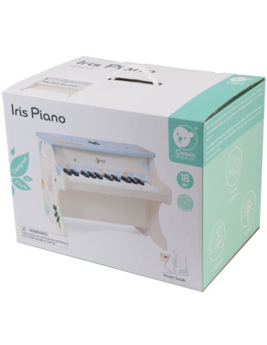 CLASSIC WORLD Pianino Muzyczne dla Dzieci Nauka Gry + Książeczka