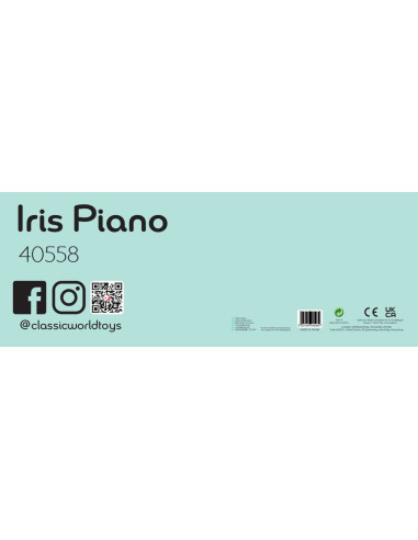 CLASSIC WORLD Pianino Muzyczne dla Dzieci Nauka Gry + Książeczka