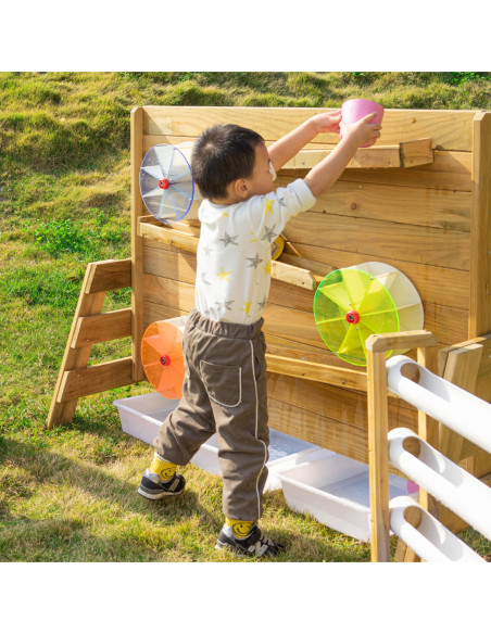 CLASSIC WORDL Drewniana  Ściana Zabawa Wodą