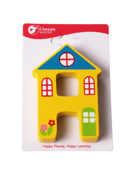 CLASSIC WORLD Drewniana Literka H