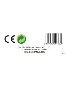 CLASSIC WORLD Drewniana Literka J 2