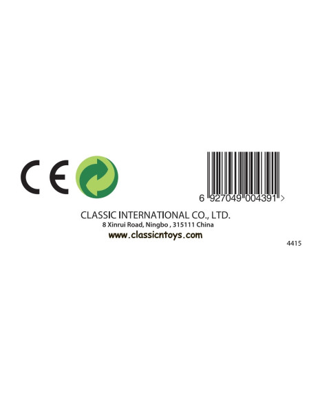 CLASSIC WORLD Drewniana Literka M