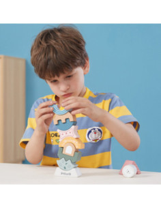 VIGA PolarB Drewniana Układanka Wieża 2