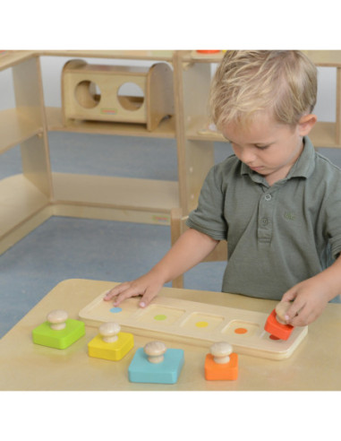 MASTERKIDZ Układanka Nauka Rozmiarów i Kolorów