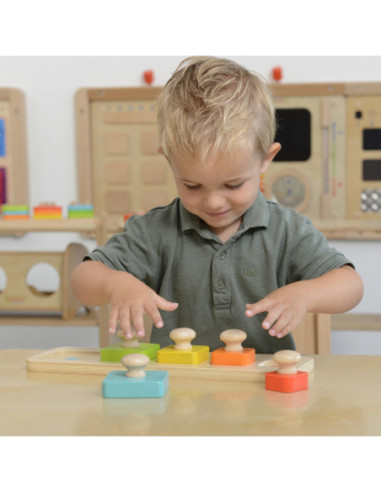 MASTERKIDZ Układanka Nauka Rozmiarów i Kolorów