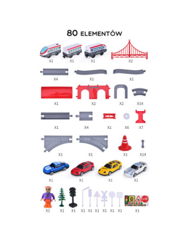 WOOPIE Kolejka Elektryczna