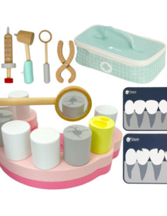 CLASSIC WORLD Zestaw małego dentysty walizka lekarza